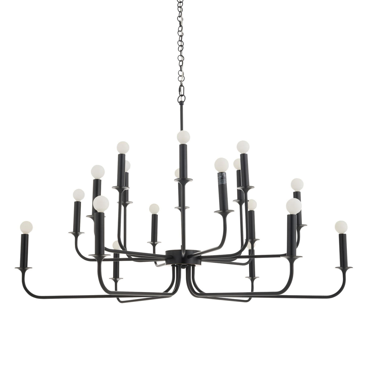 Sculptural Breck Large Chandelier, alternate view