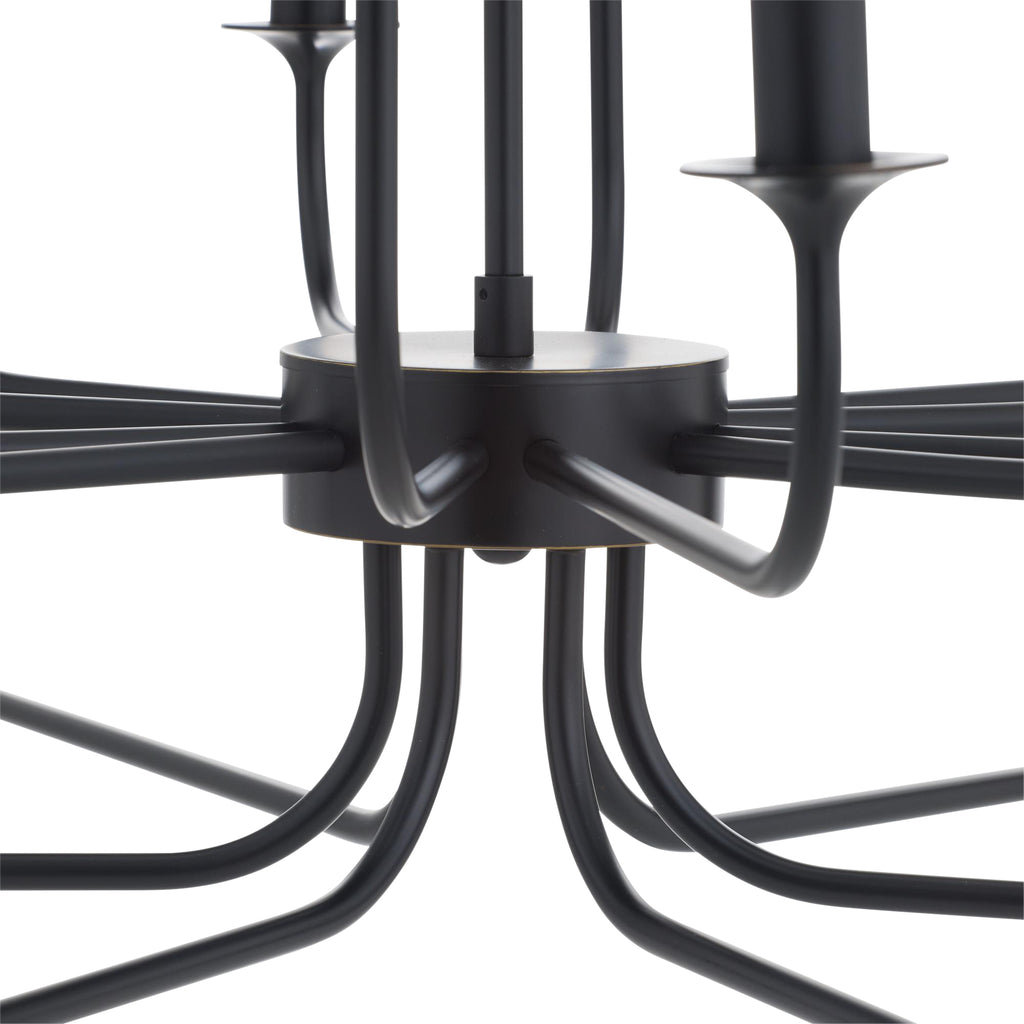 Sculptural Breck Large Chandelier