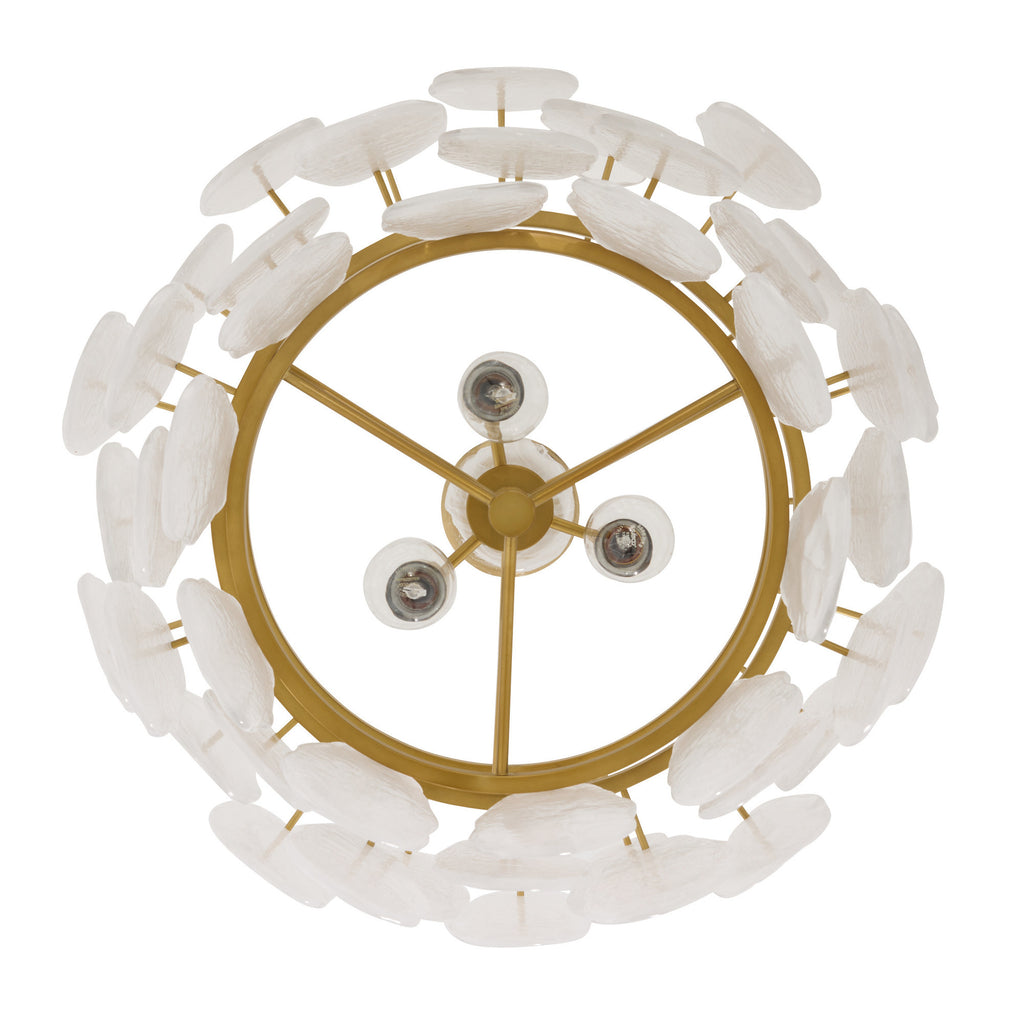 Sculptural Leon Chandelier