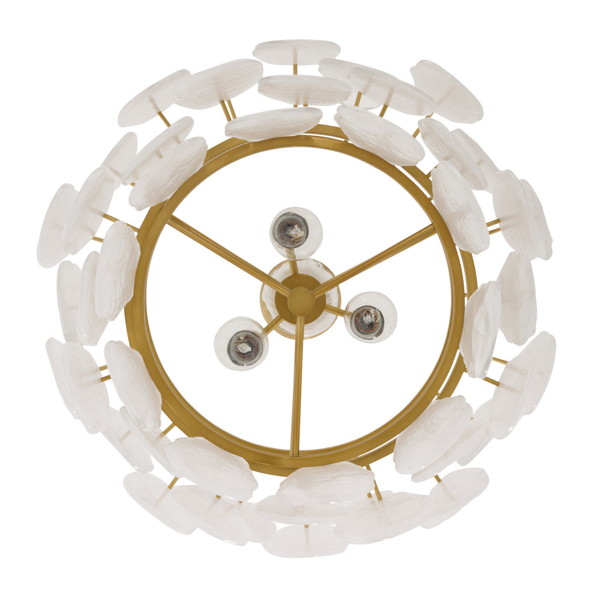 Sculptural Leon Chandelier