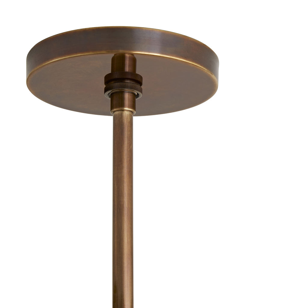 Sculptural Harrison Linear Chandelier – Brown