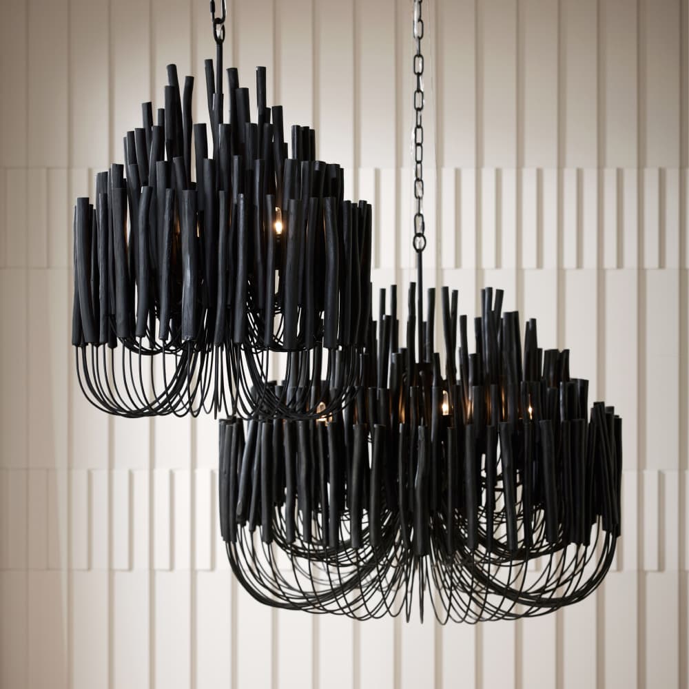 Artisan Tilda Small Chandelier – Black