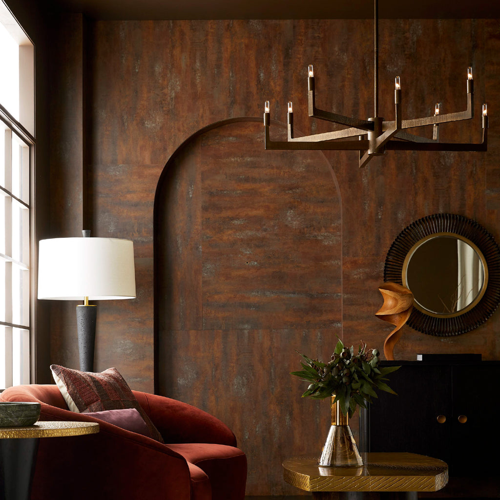 Sculptural Griff Chandelier, alternate view