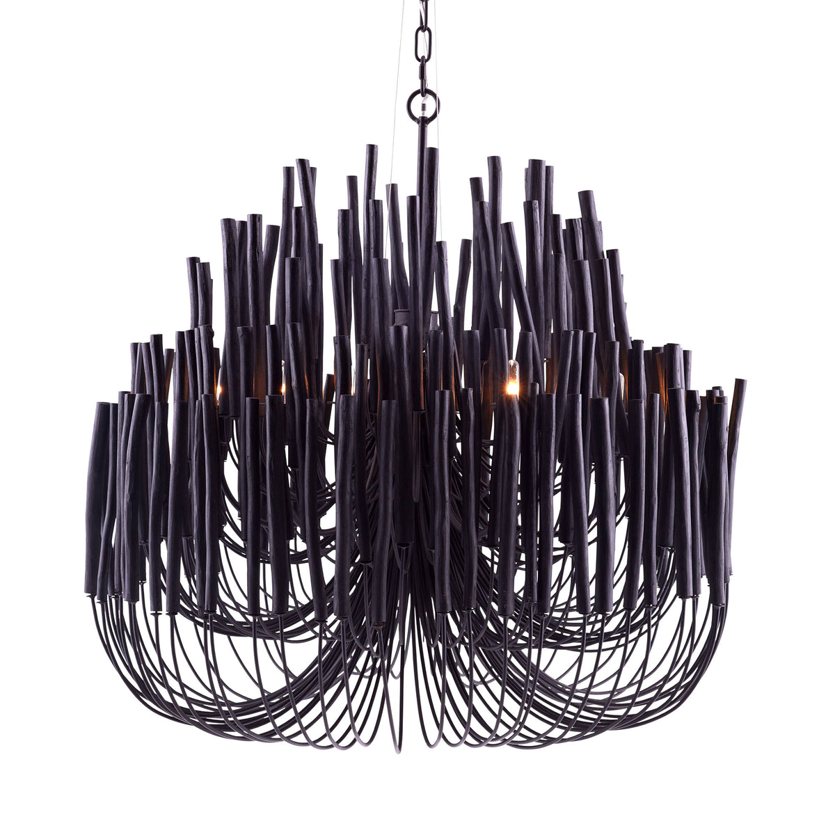 Artisan Tilda Large Chandelier – Black