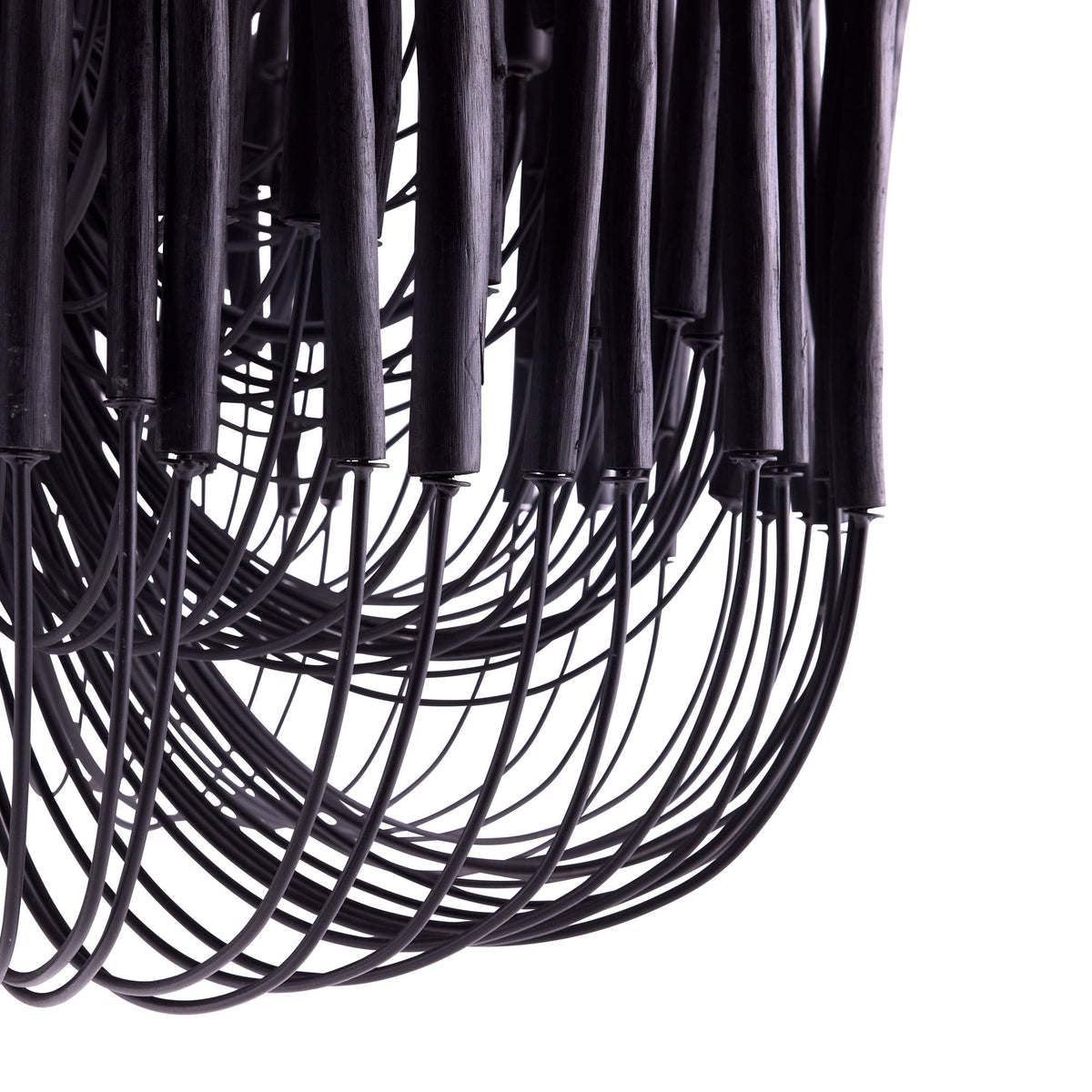 Artisan Tilda Large Chandelier – Black