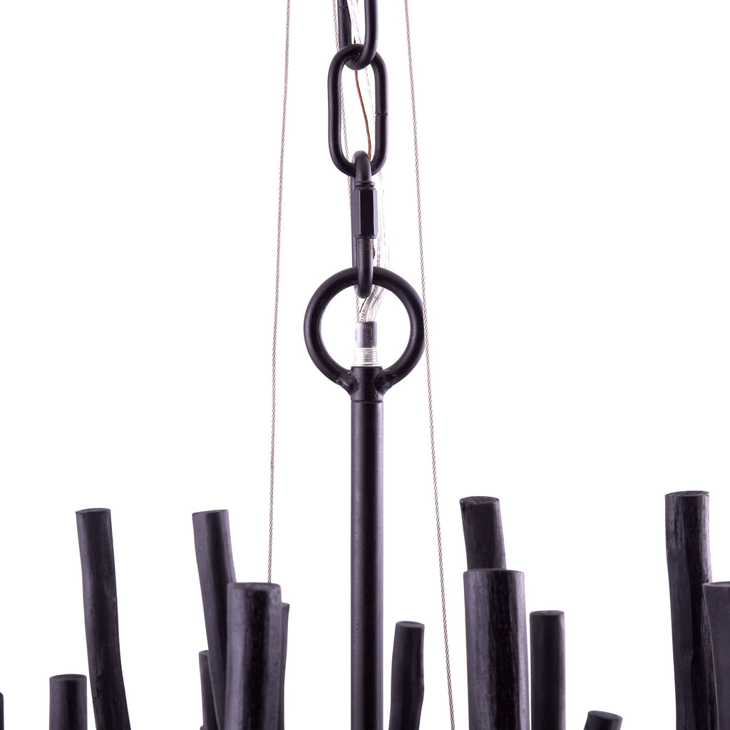 Artisan Tilda Large Chandelier – Black