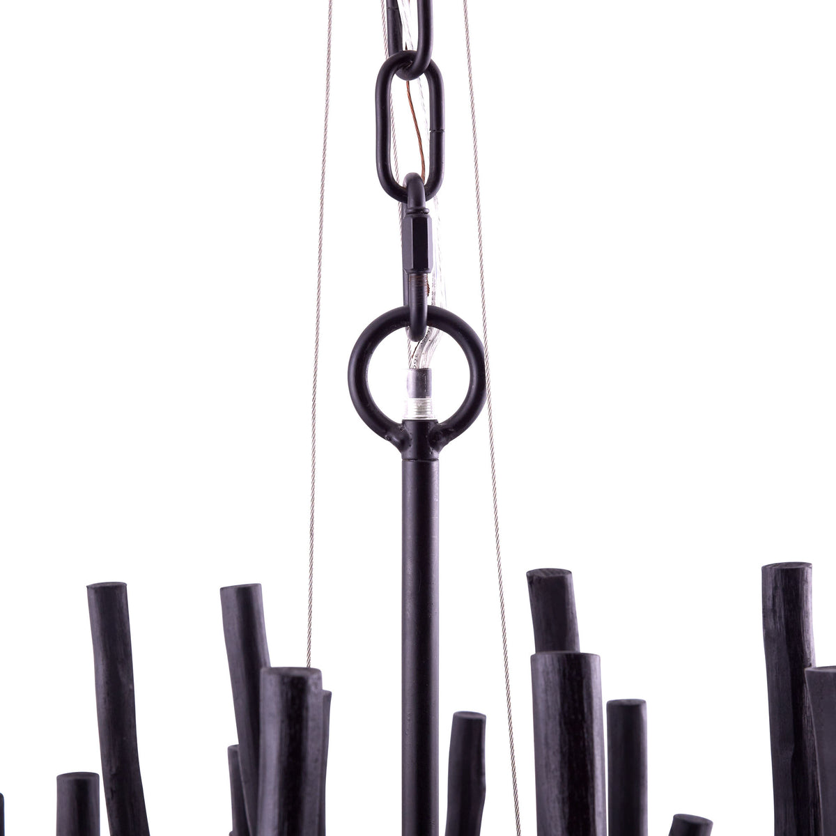 Artisan Tilda Large Chandelier – Black
