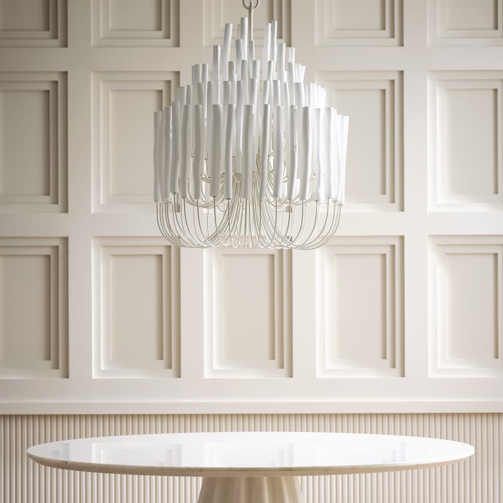 Artisan Tilda Small Chandelier – White