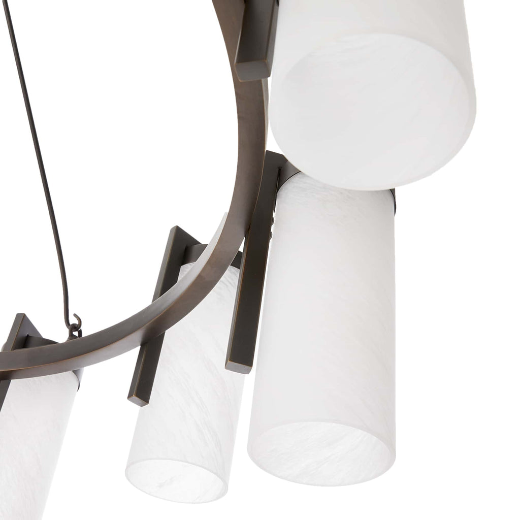 Sculptural Ryder Chandelier
