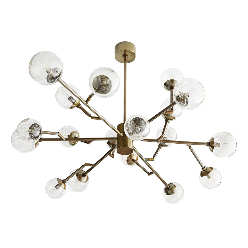 Sculptural Dallas Medium Chandelier – Gold