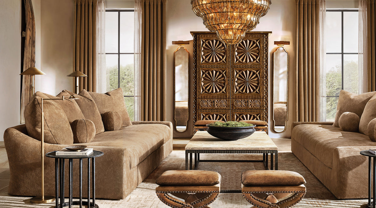 Sculptural Amelia Smoke Glass Round Chandelier – 26"