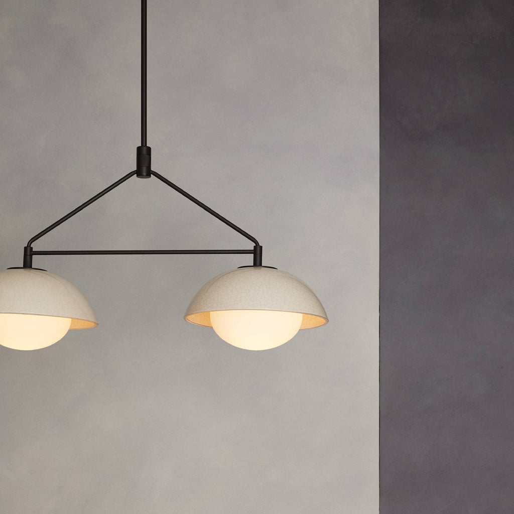 Signature Glaze Linear Pendant, alternate view