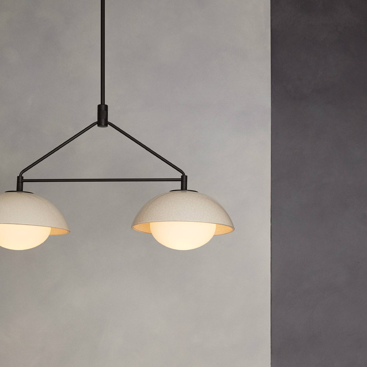 Signature Glaze Linear Pendant, alternate view