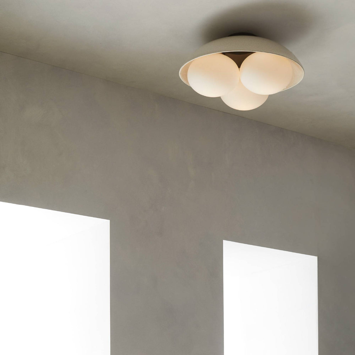 Signature Glaze Large Flush Mount, alternate view