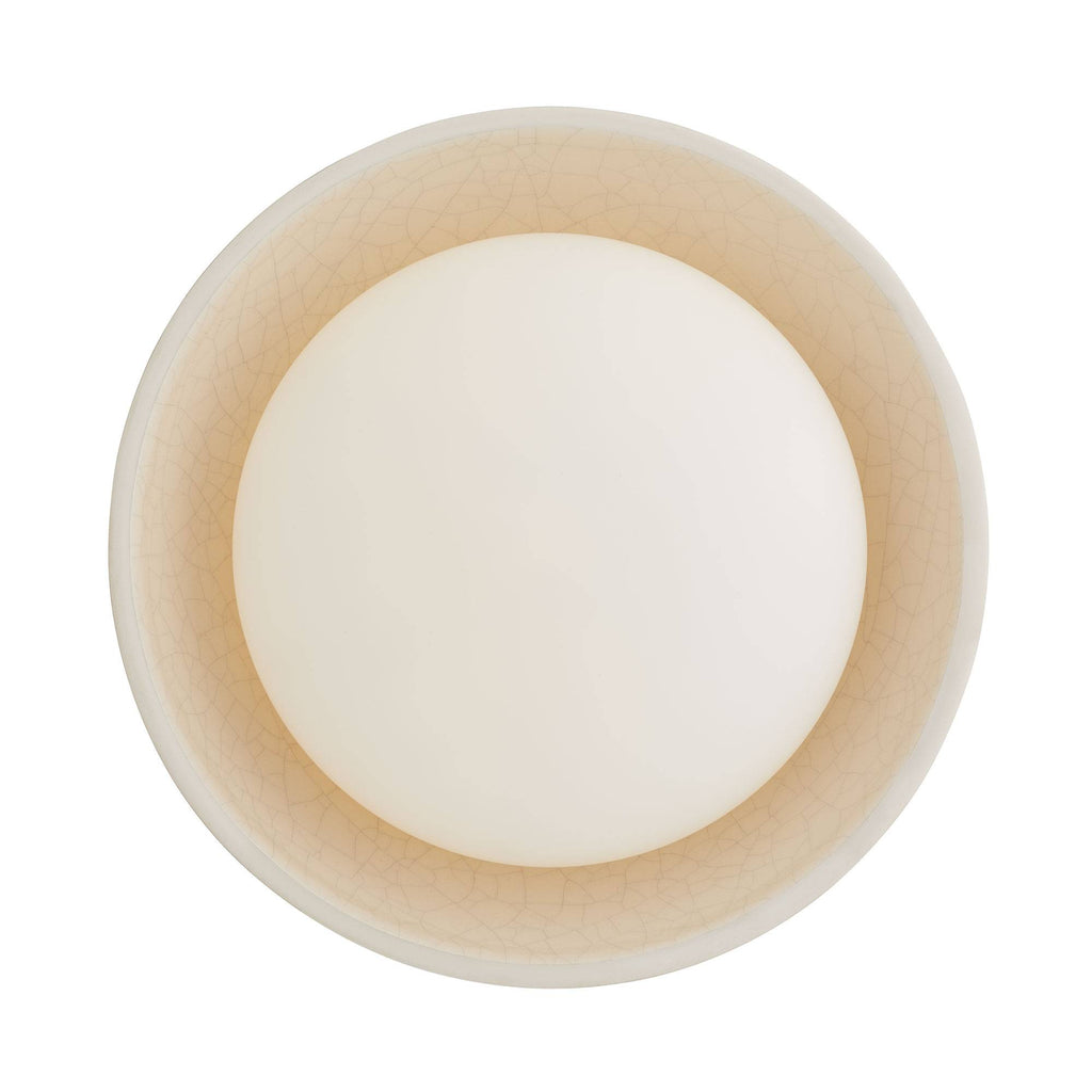 Signature Glaze Small Wall Sconce – Neutral