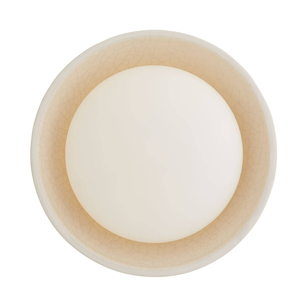 Signature Glaze Small Wall Sconce – Neutral