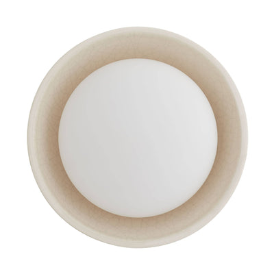 Signature Glaze Small Wall Sconce – Neutral