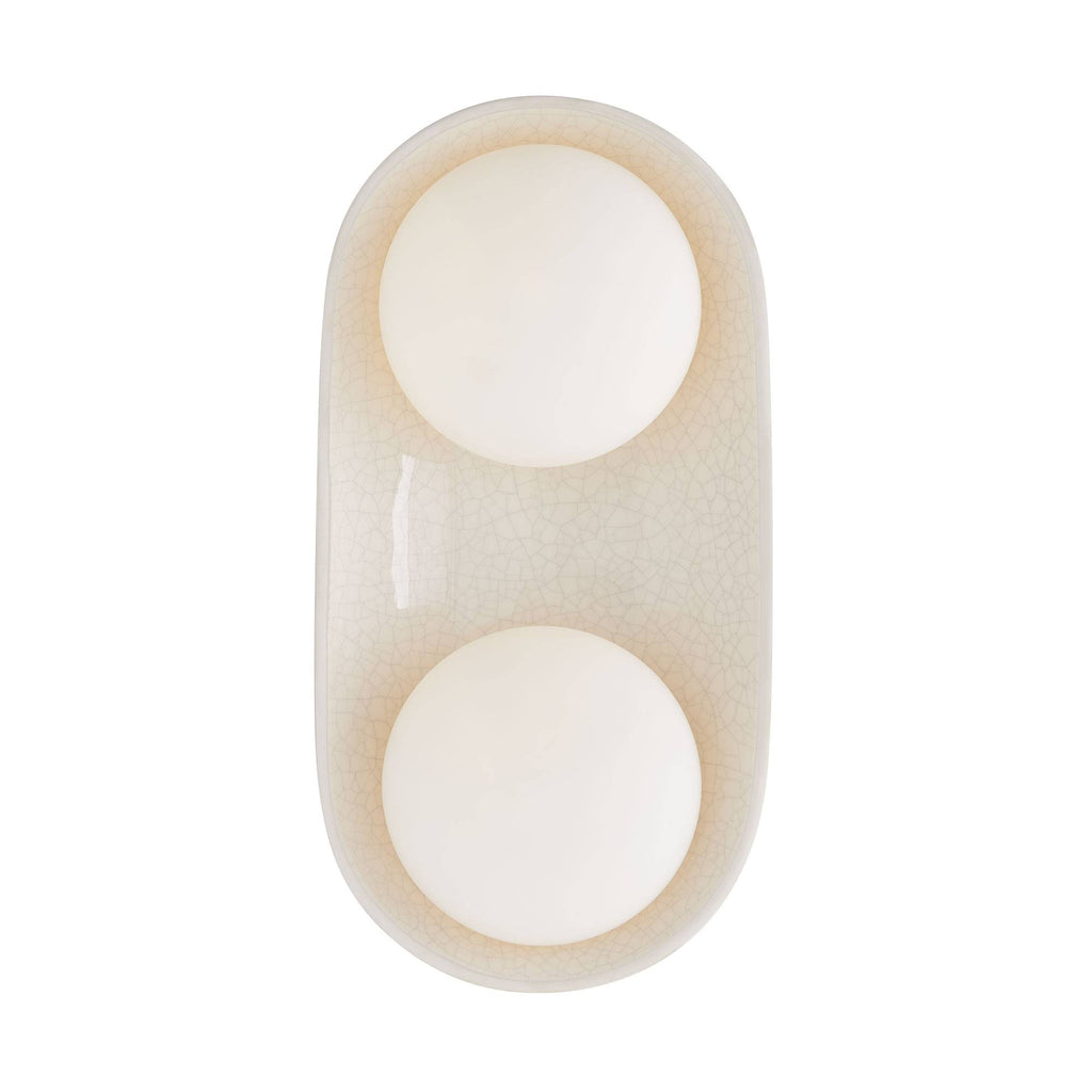 Signature Glaze Large Wall Sconce – Neutral