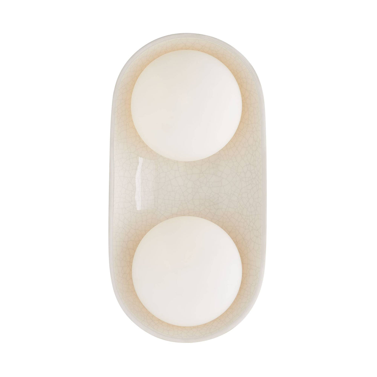 Signature Glaze Large Wall Sconce – Neutral