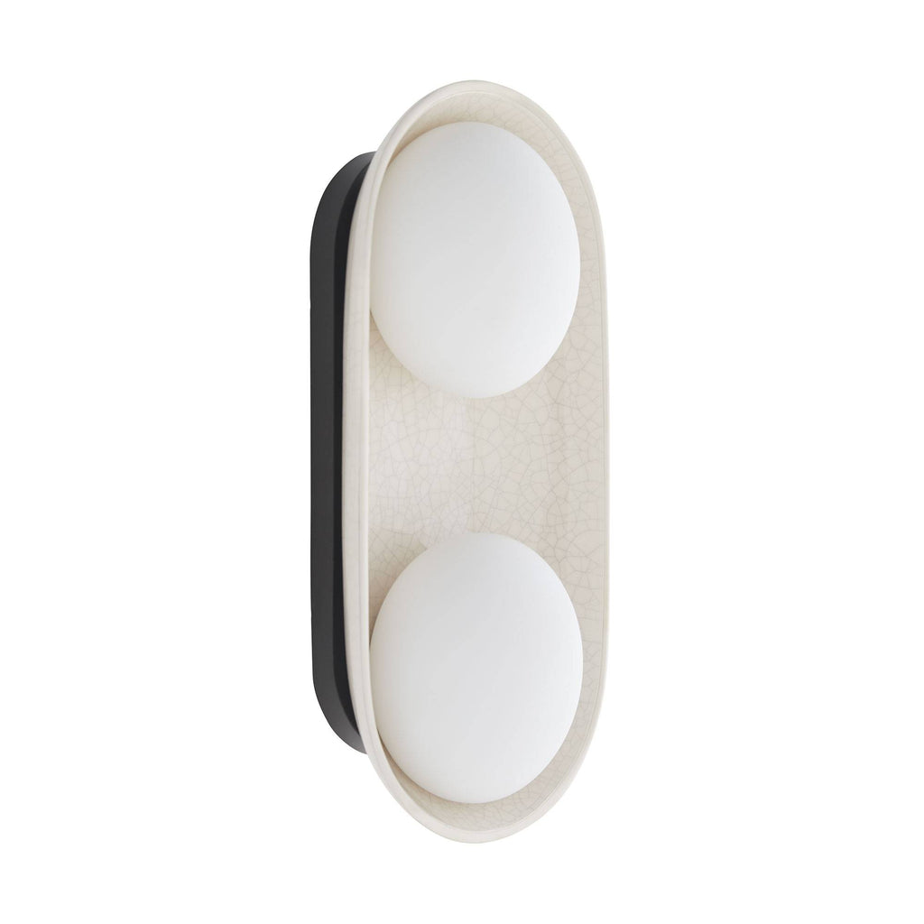 Signature Glaze Large Wall Sconce – Neutral