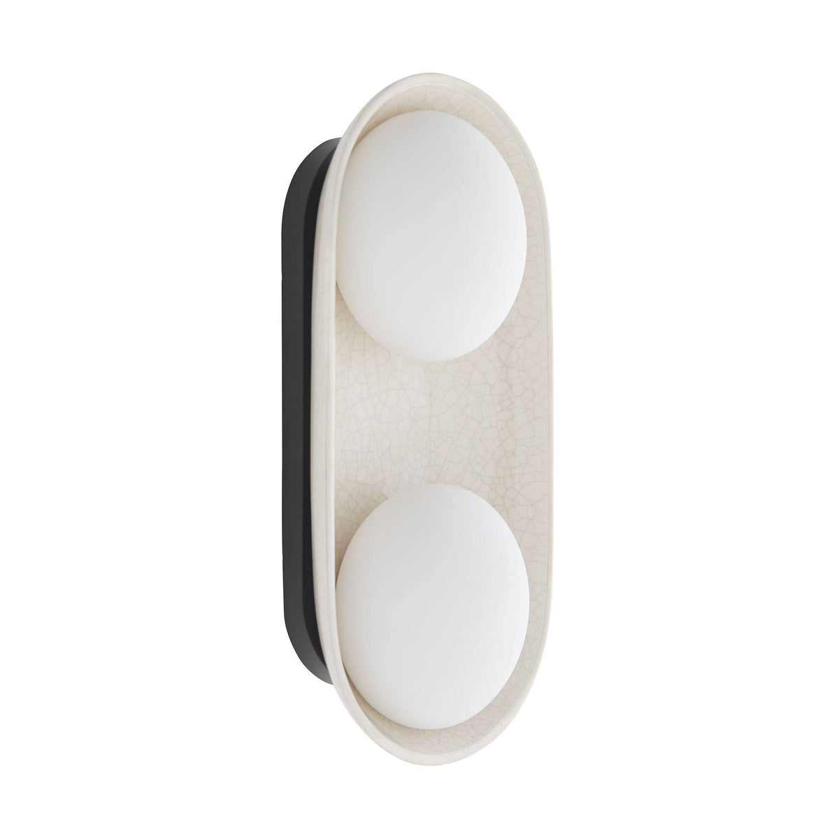 Signature Glaze Large Wall Sconce – Neutral