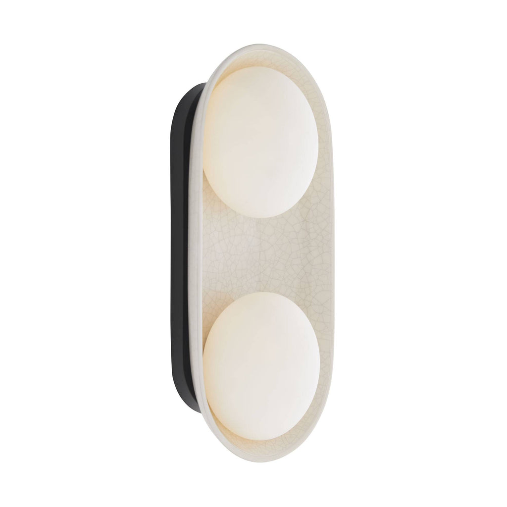 Signature Glaze Large Wall Sconce – Neutral