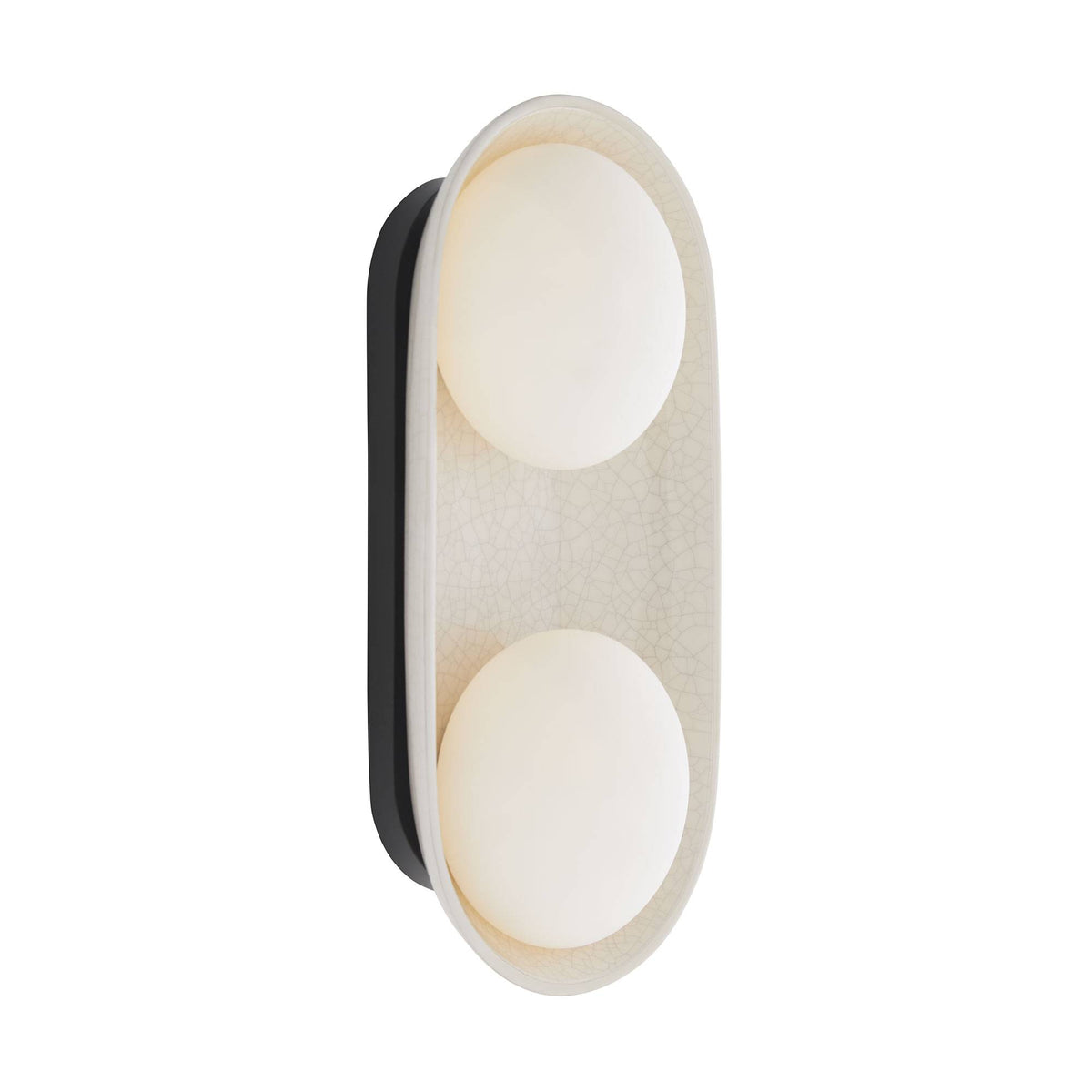 Signature Glaze Large Wall Sconce – Neutral