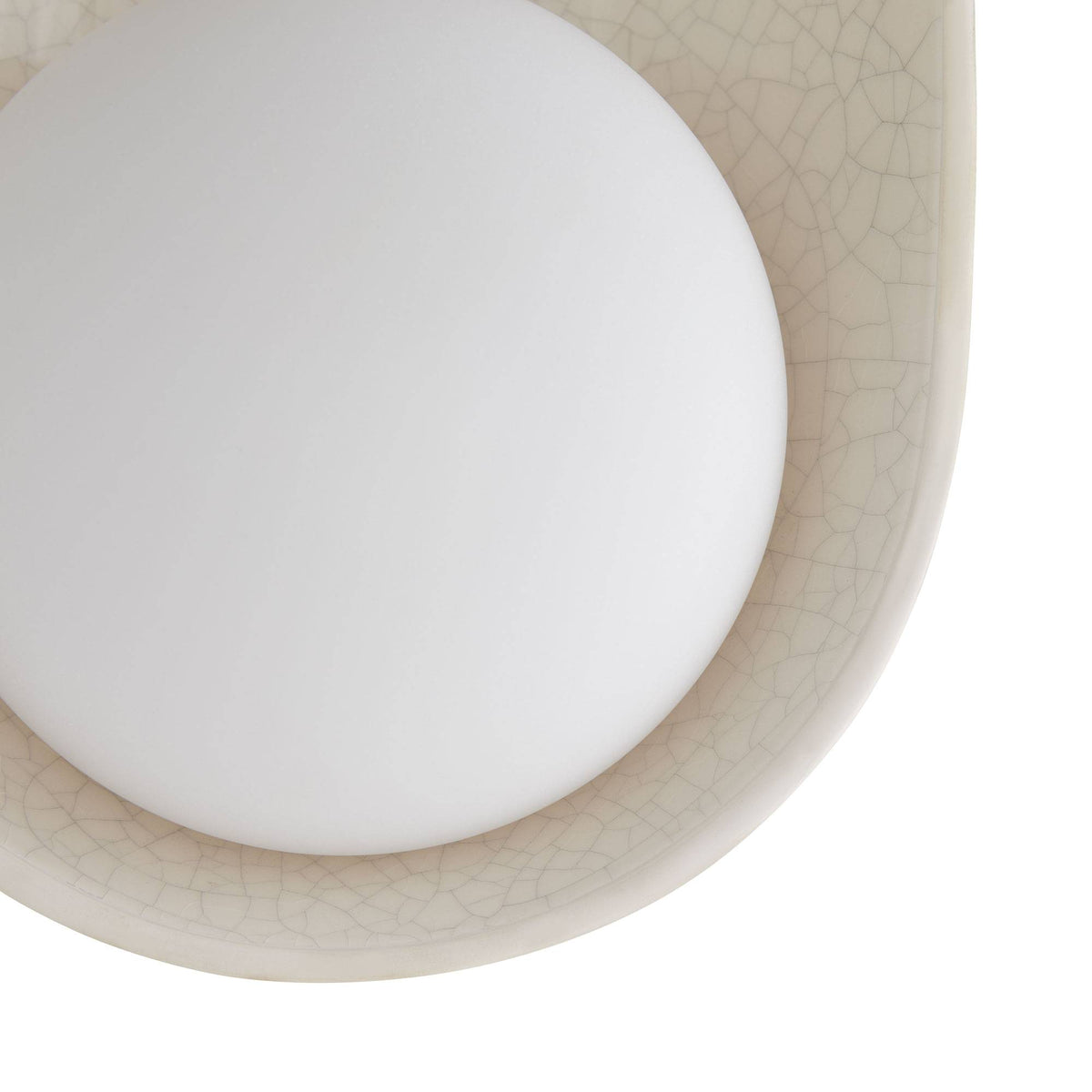 Signature Glaze Large Wall Sconce – Neutral