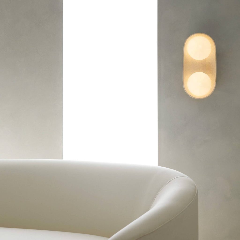 Signature Glaze Large Wall Sconce, alternate view