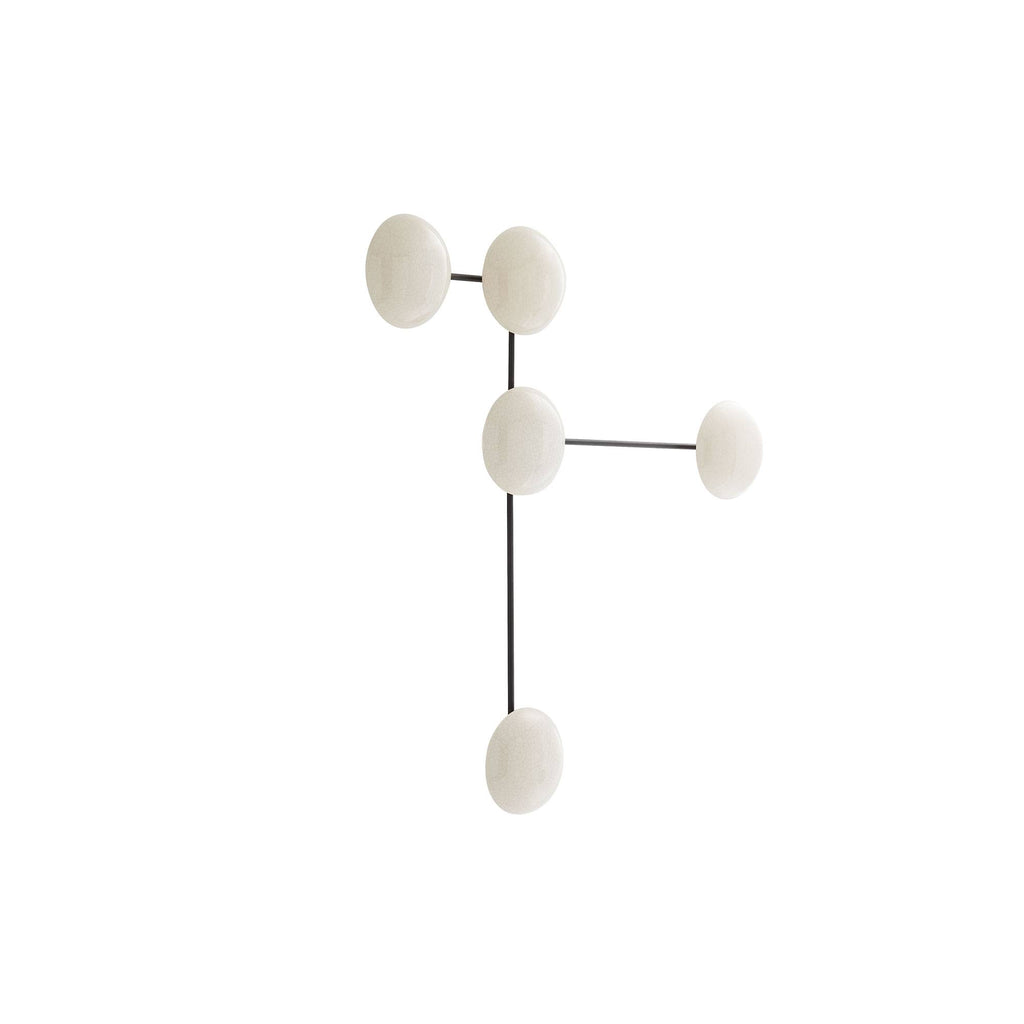 Signature Glaze Sculptural Wall Sconce – Neutral