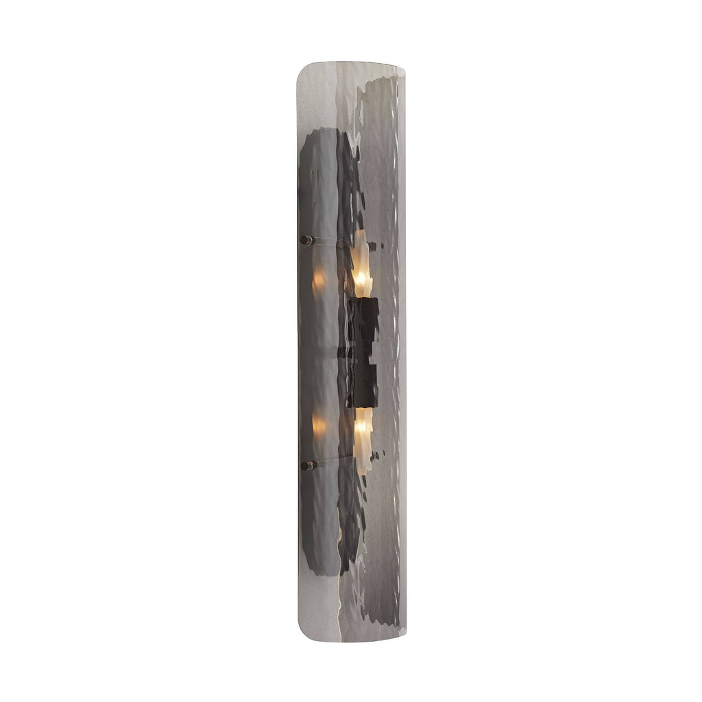 Sculptural Bend Wall Sconce – Gray