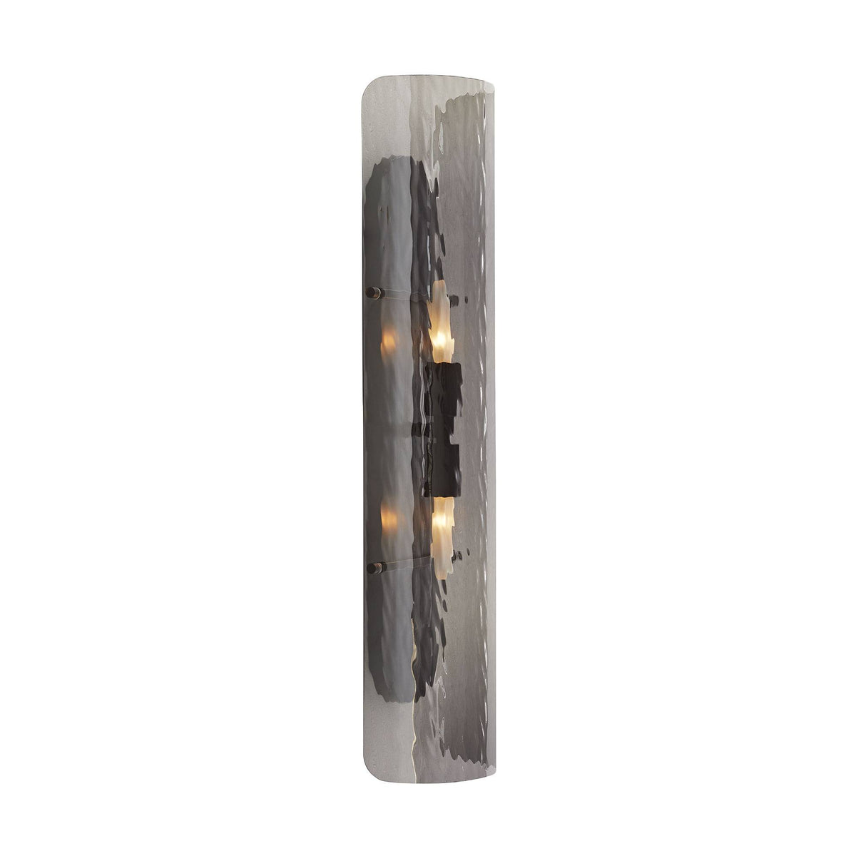 Sculptural Bend Wall Sconce – Gray