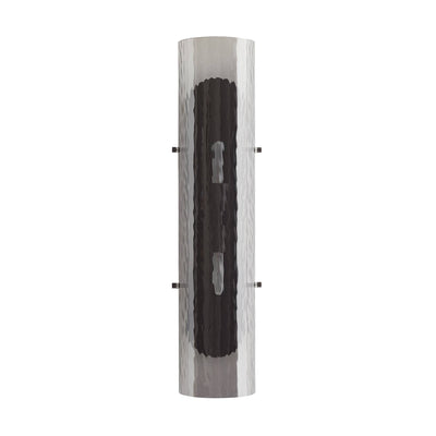 Sculptural Bend Wall Sconce – Gray