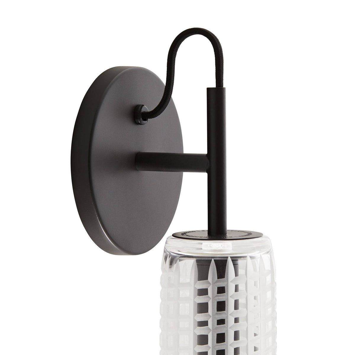 Sculptural Cut Tall Wall Sconce