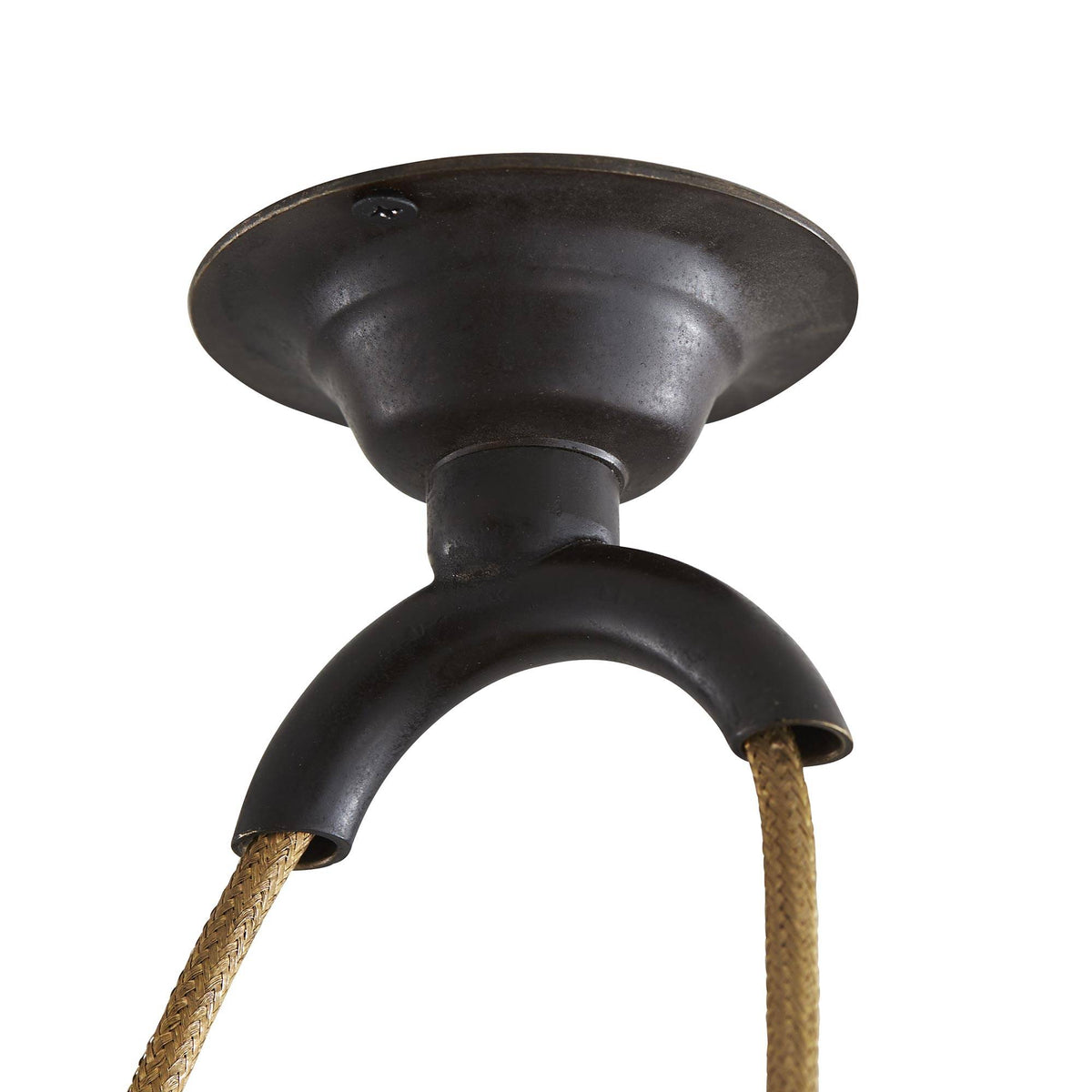 Artisan Egg Drop Pendant – Black