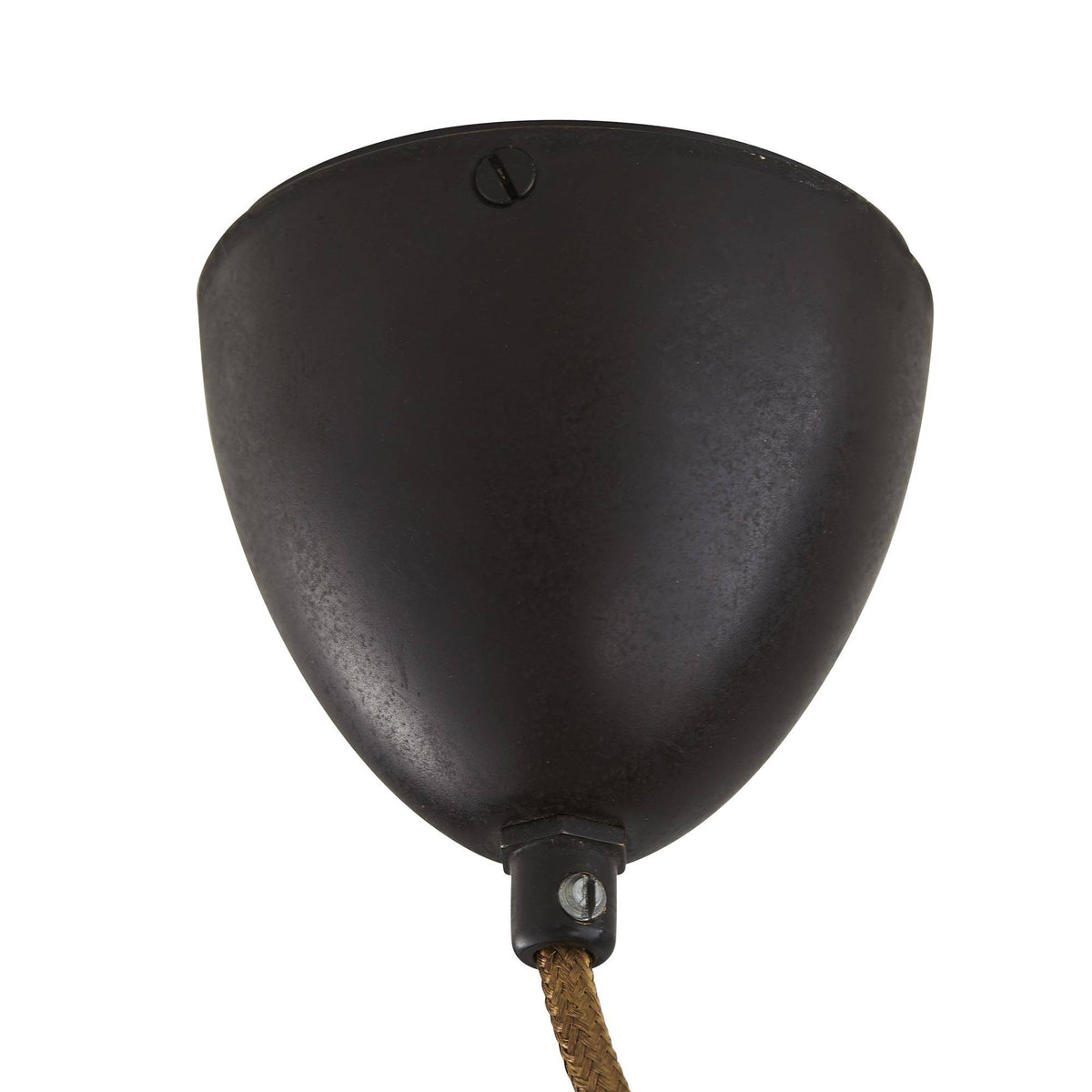 Artisan Egg Drop Pendant – Black