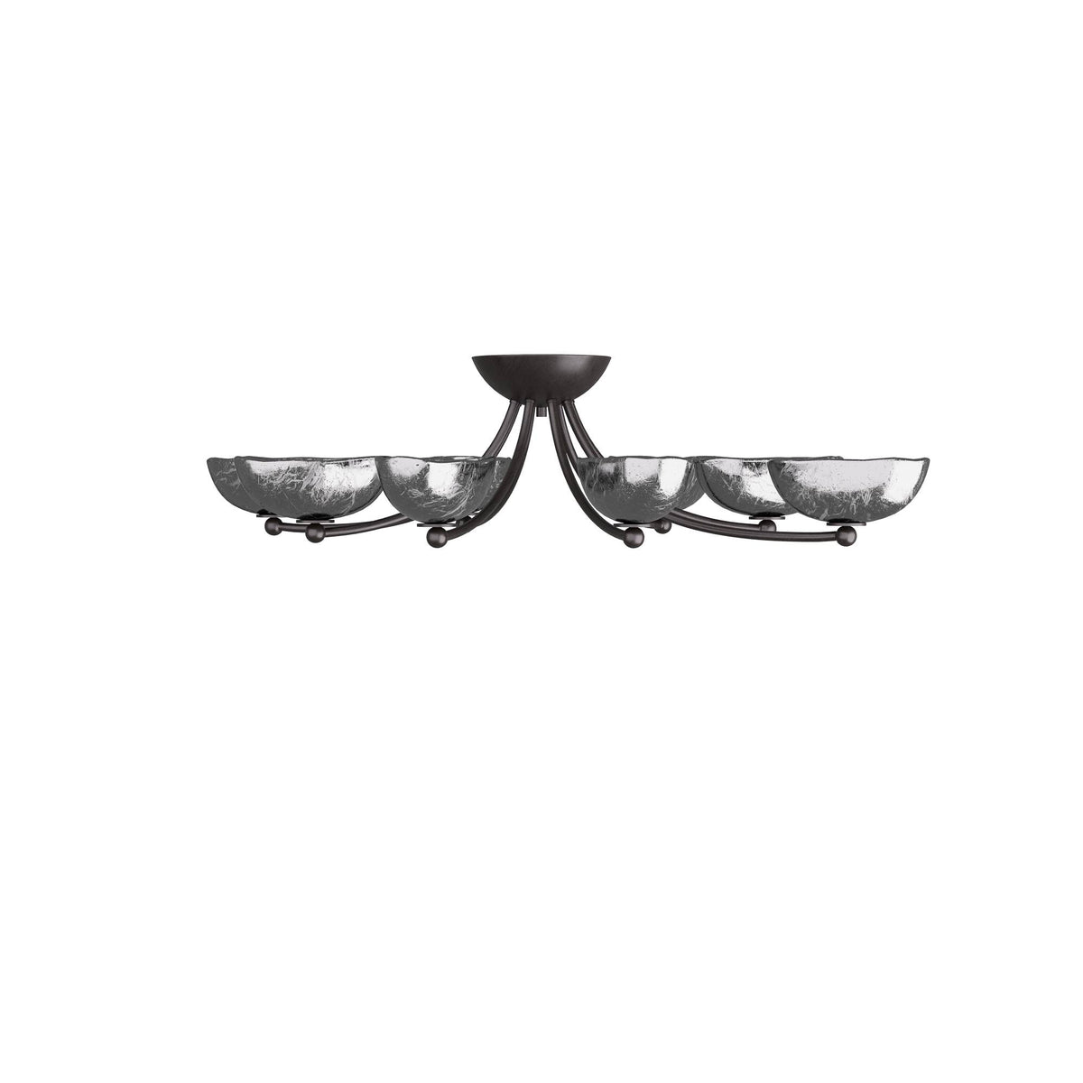 Artisan Zamora Flush Mount – Black