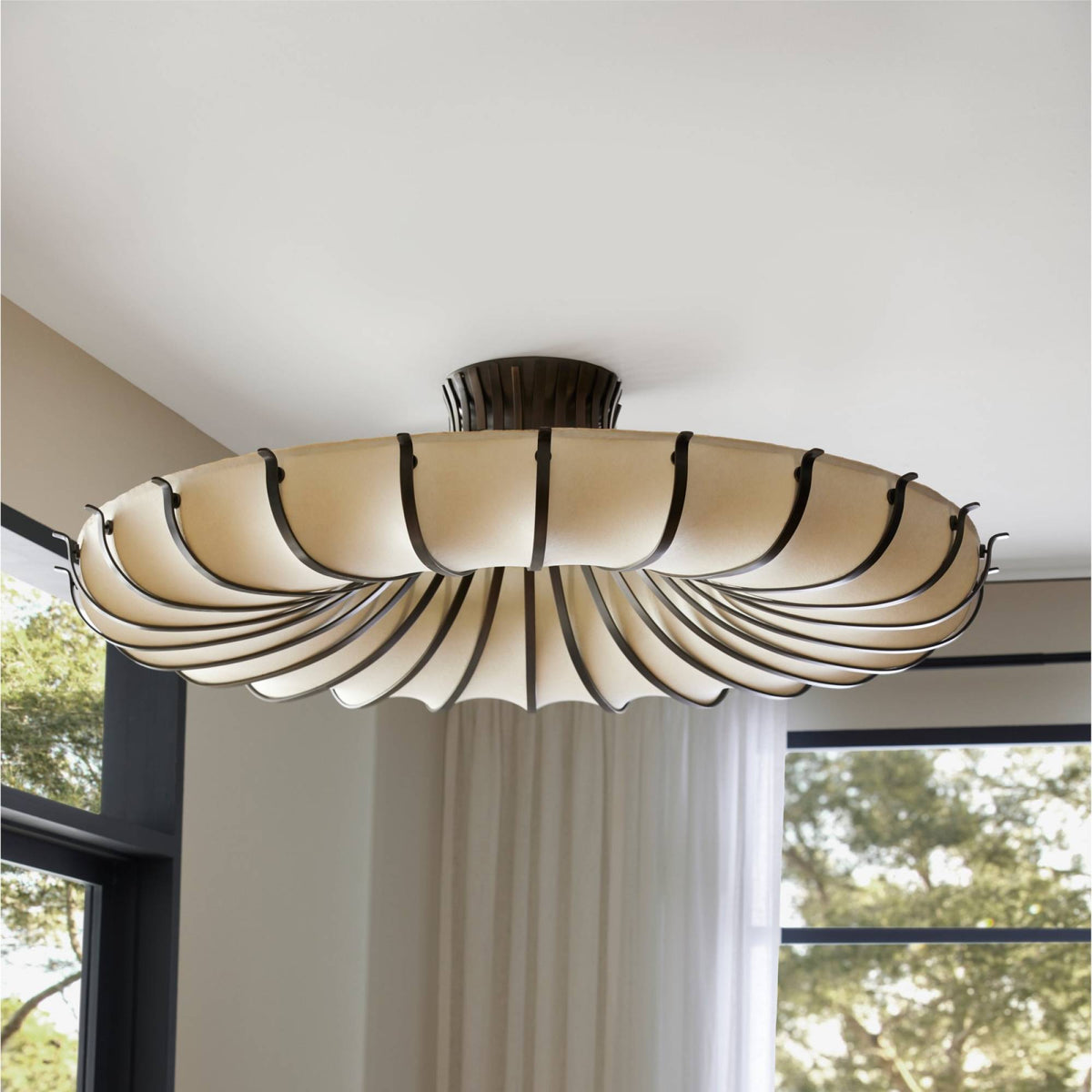 Heritage Chambers Flush Mount, alternate view