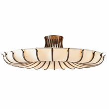 Heritage Chambers Flush Mount – English Bronze, Iron