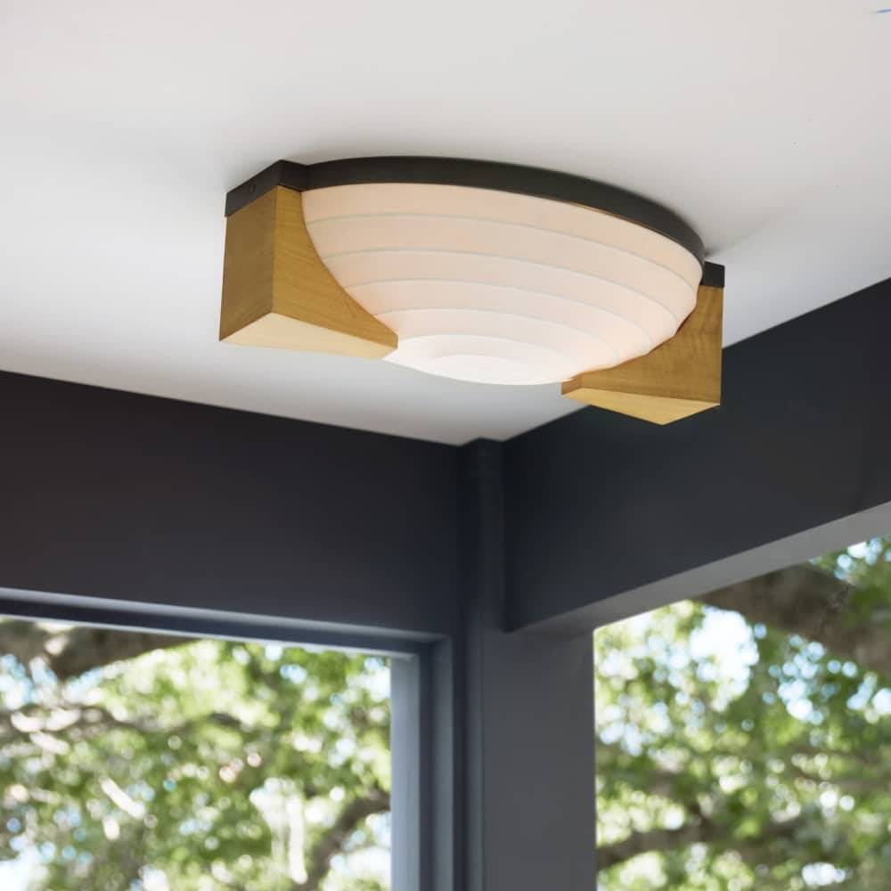 Heritage Hammonds Flush Mount, alternate view