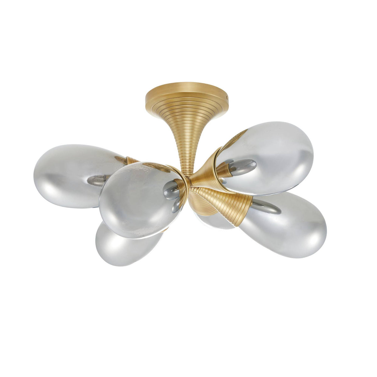 Sculptural Giselle Flush Mount
