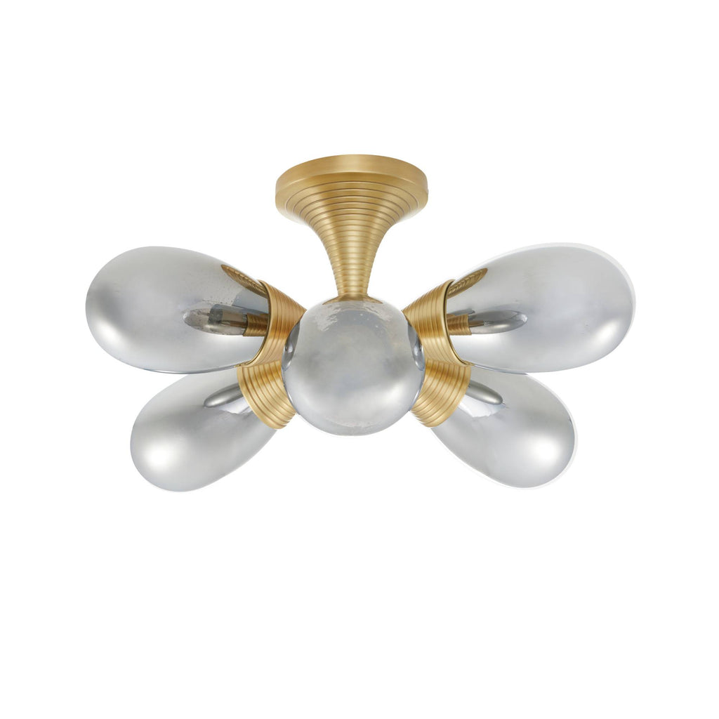 Sculptural Giselle Flush Mount