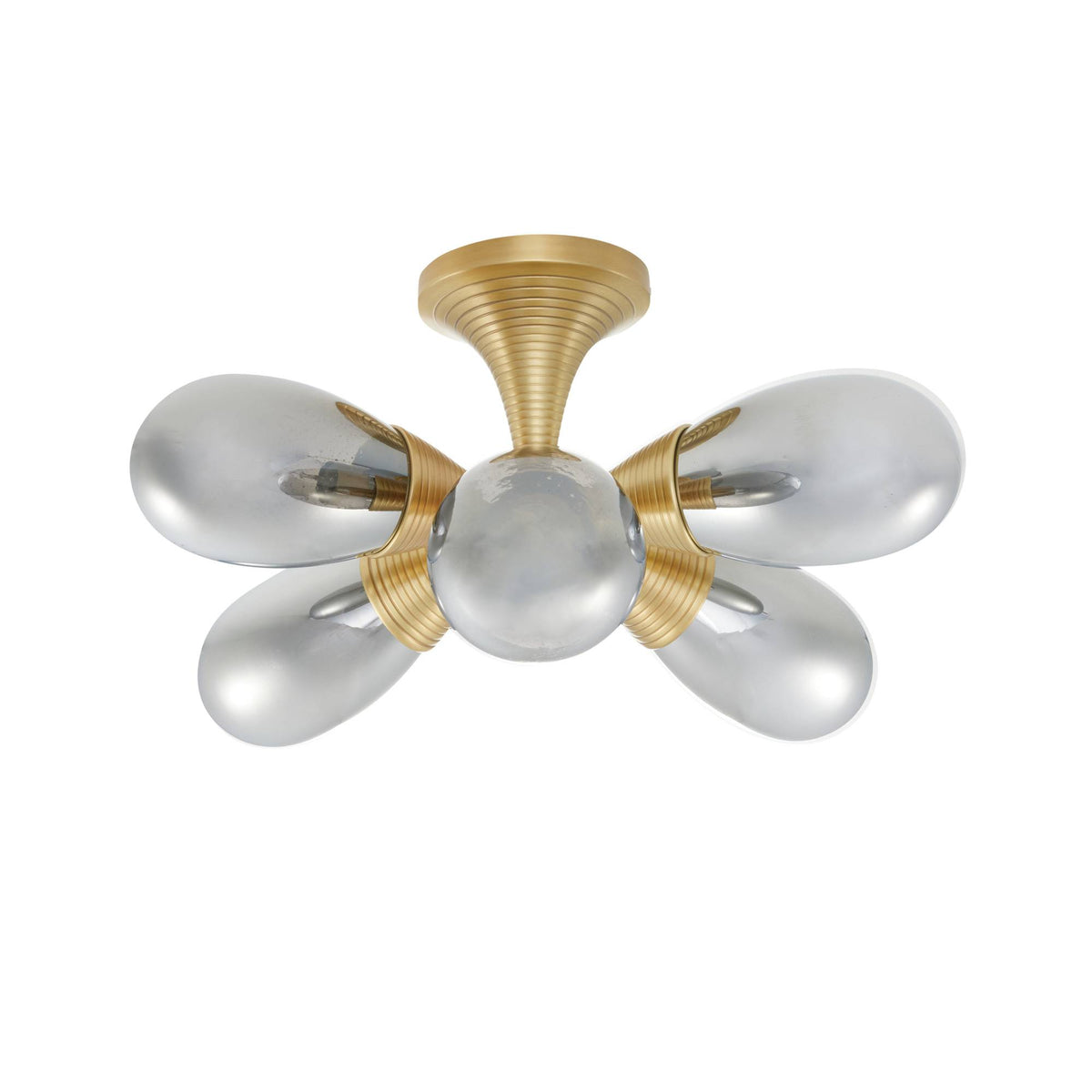 Sculptural Giselle Flush Mount