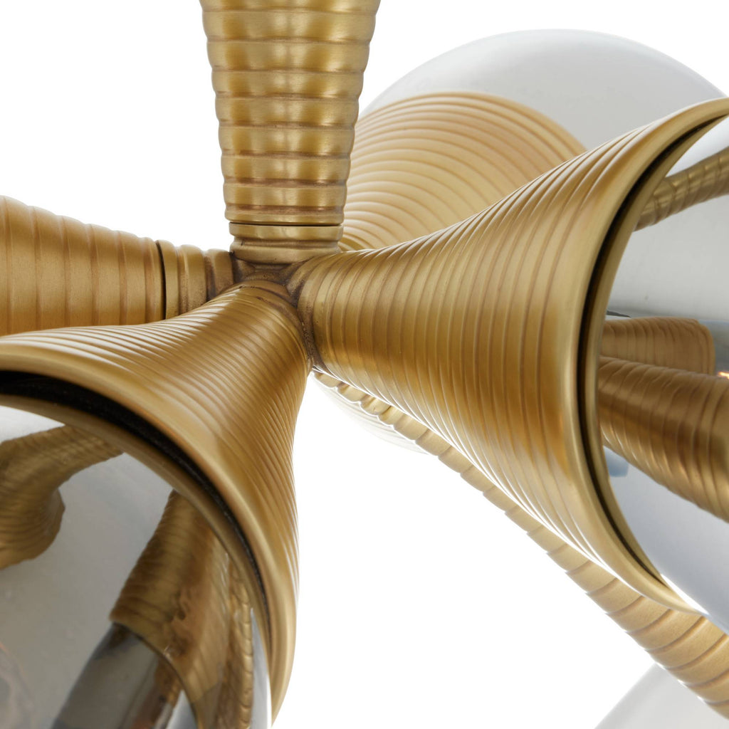 Sculptural Giselle Flush Mount