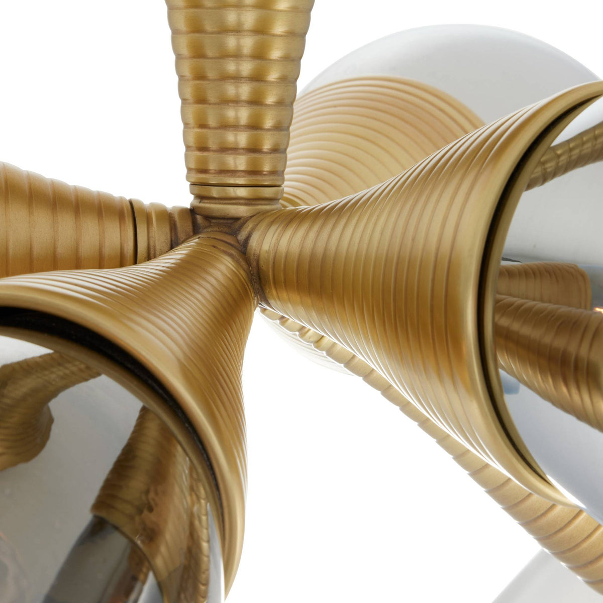 Sculptural Giselle Flush Mount