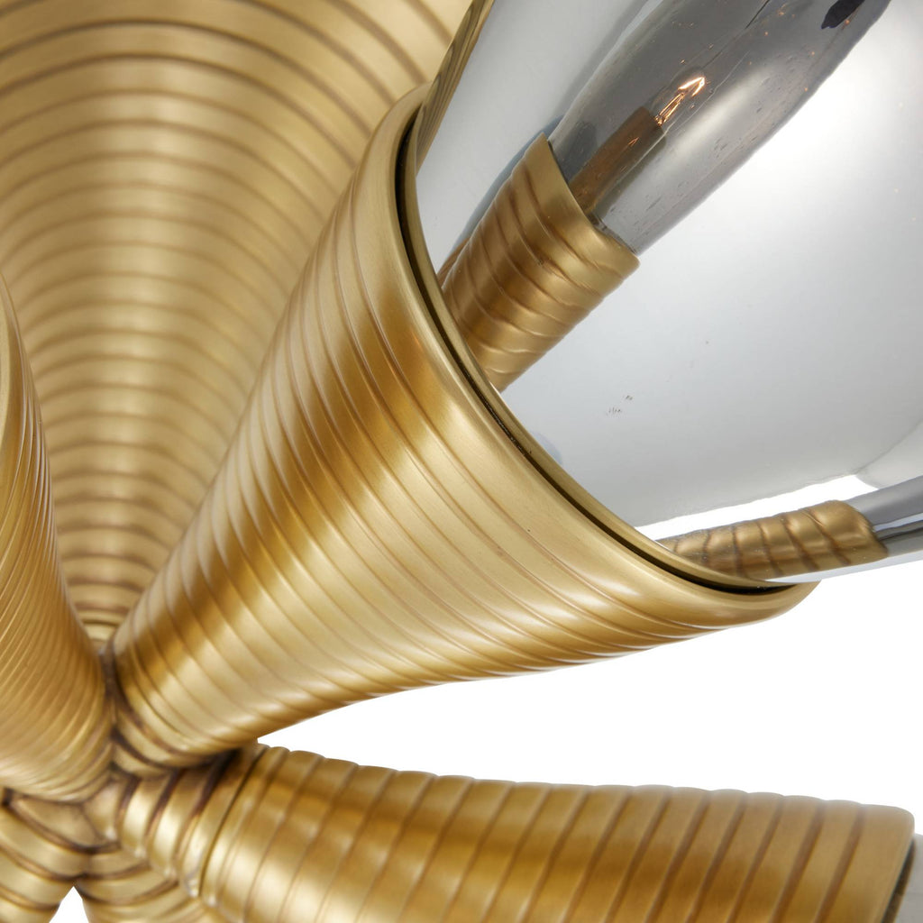 Sculptural Giselle Flush Mount