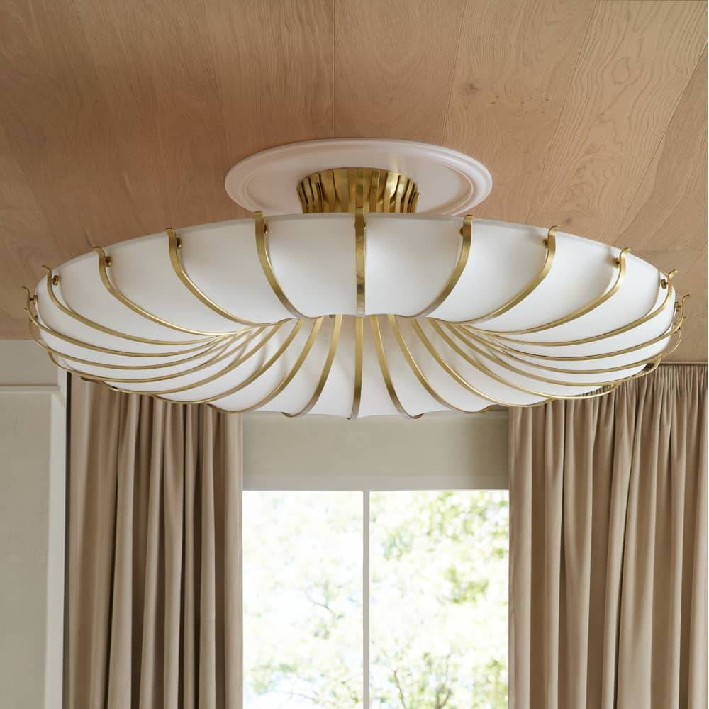 Heritage Chambers Flush Mount, alternate view