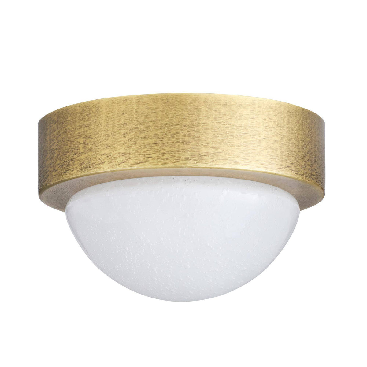 Sculptural Lennon Flush Mount – Gold