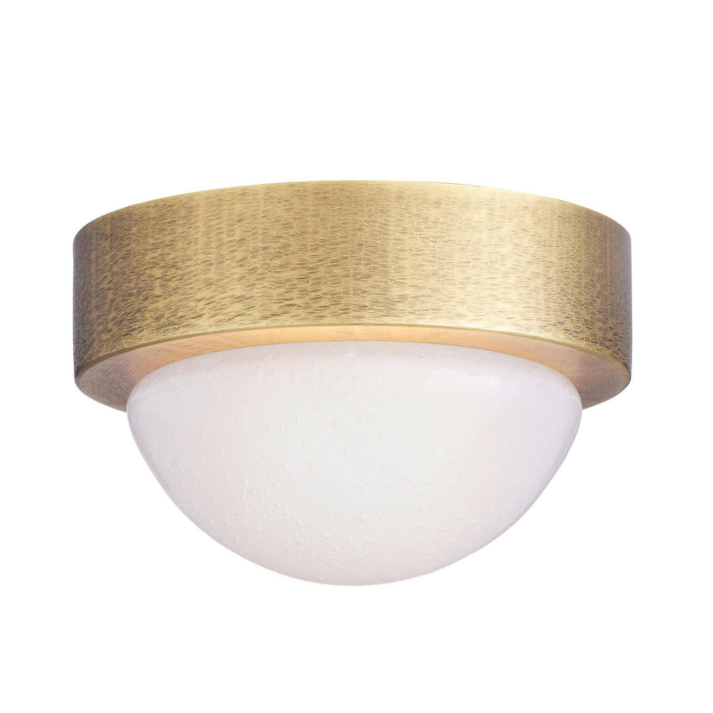 Sculptural Lennon Flush Mount – Gold