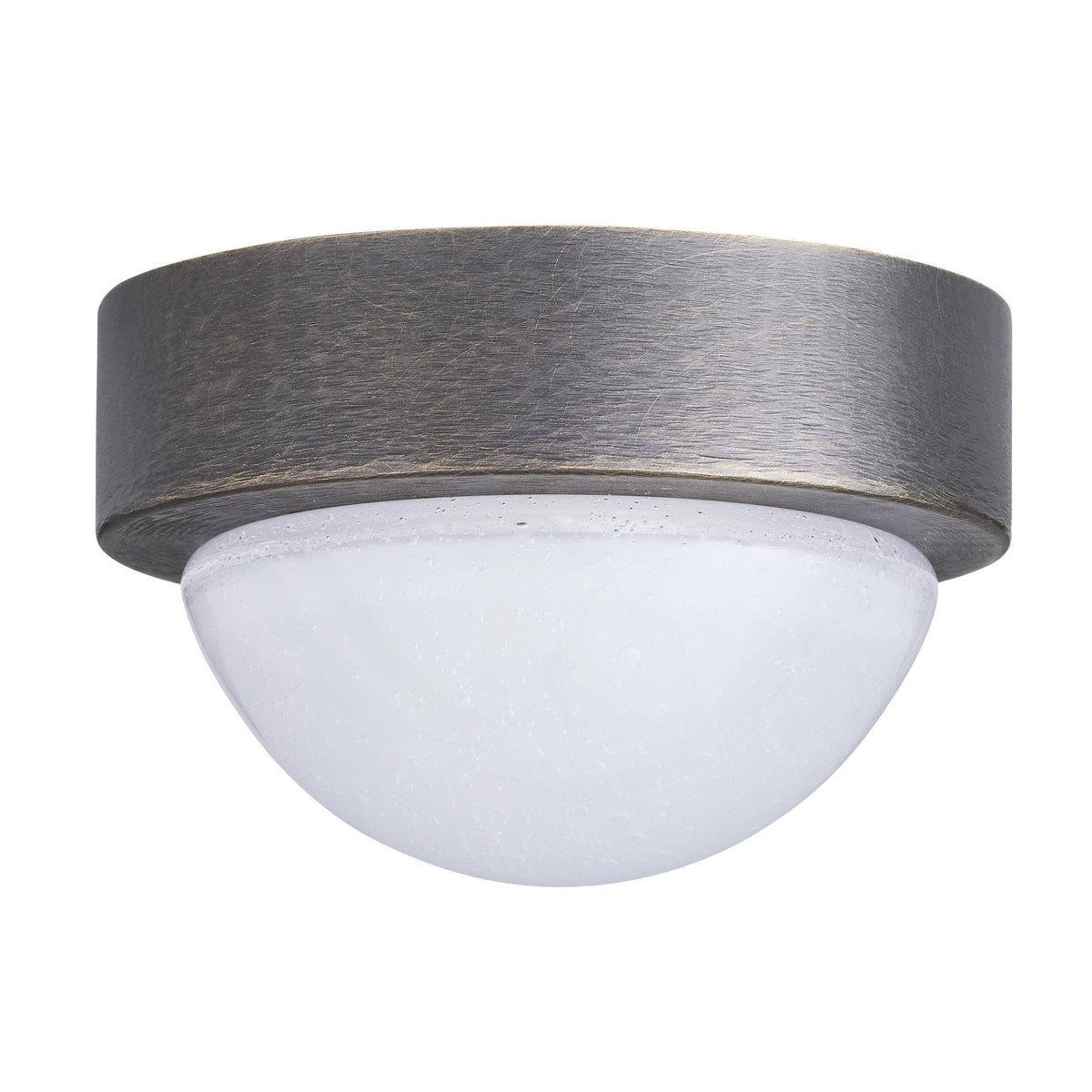 Sculptural Lennon Flush Mount – Black